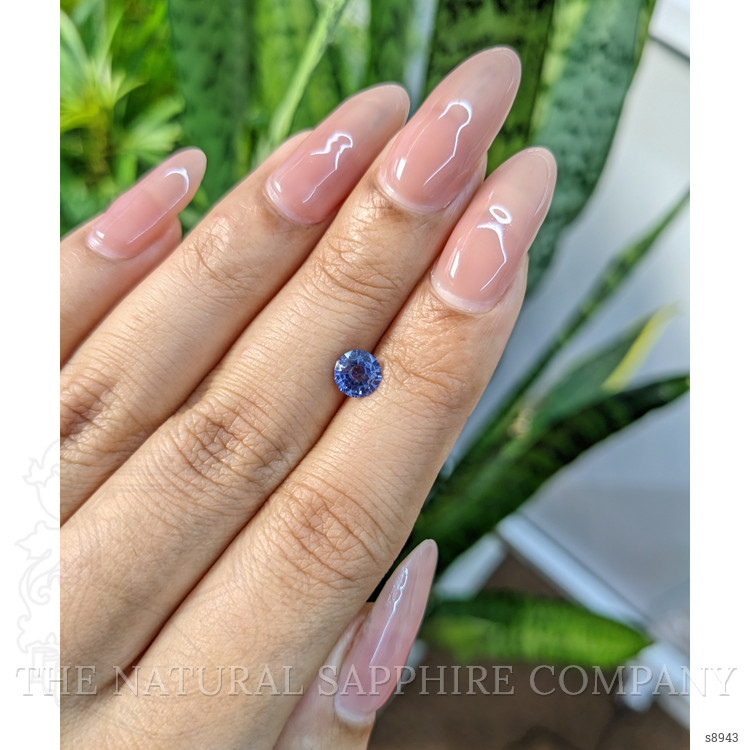 0.83 Ct. Blue Sapphire from Ceylon (Sri Lanka)