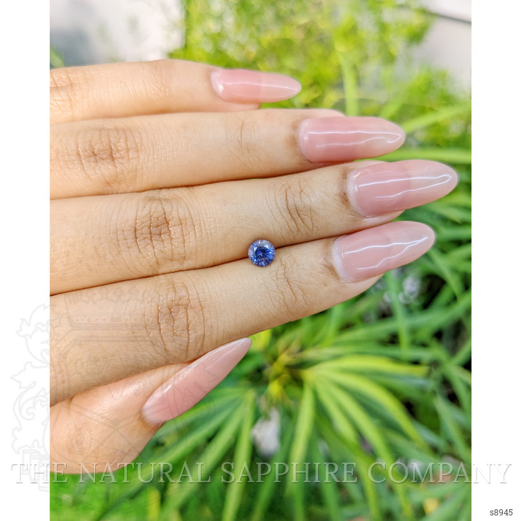 0.73 Ct. Blue Sapphire from Ceylon (Sri Lanka)