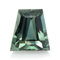 0.69 Ct. Bluish Green Sapphire from Madagascar Video