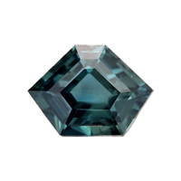 0.64 Ct. Greenish Blue Sapphire from Madagascar Video