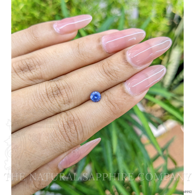 0.62 Ct. Blue Sapphire from Ceylon (Sri Lanka)