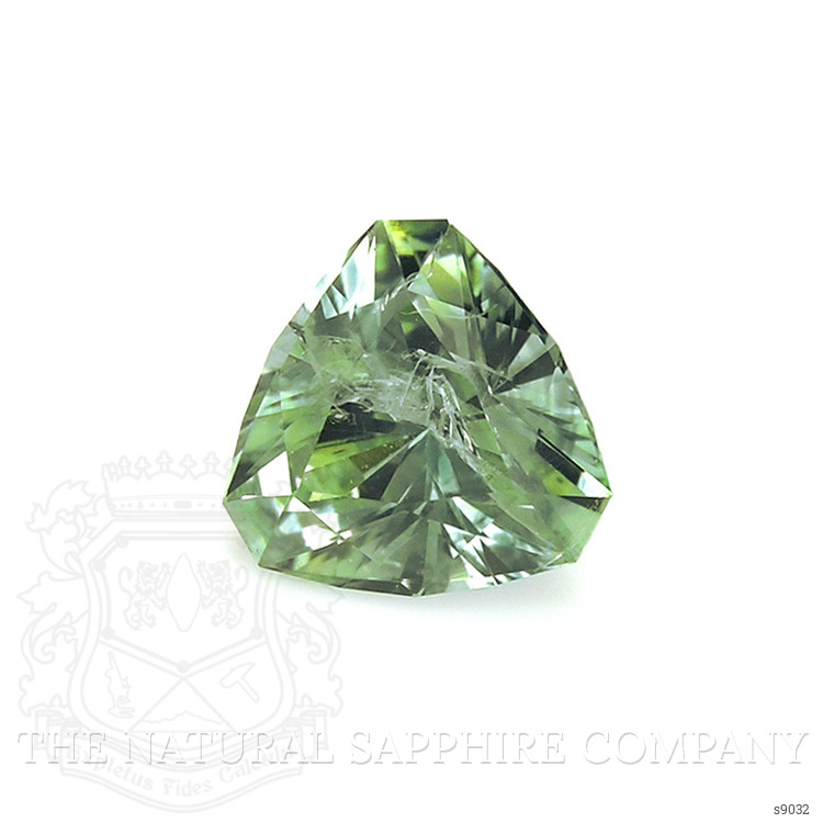 0.82 Ct. Green Sapphire from Montana