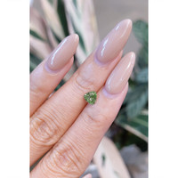 0.82 Ct. Green Sapphire from Montana Life Style