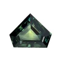 0.86 Ct. Bluish Green Sapphire from Madagascar Video