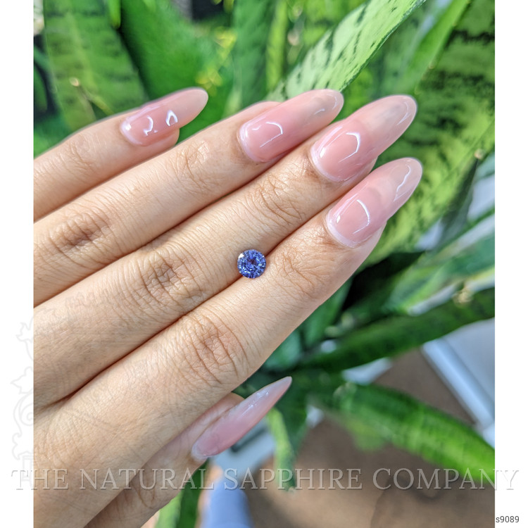0.79 Ct. Blue Sapphire from Ceylon (Sri Lanka)