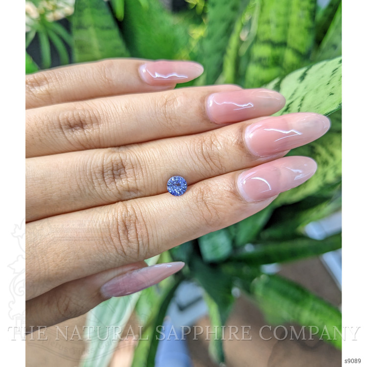 0.79 Ct. Blue Sapphire from Ceylon (Sri Lanka)