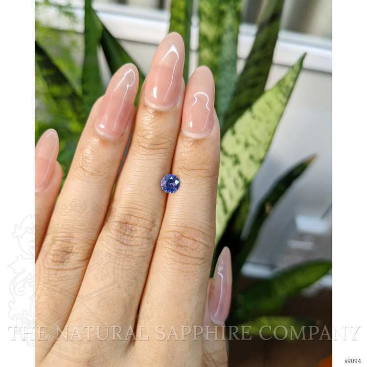 0.80 Ct. Blue Sapphire from Ceylon (Sri Lanka)