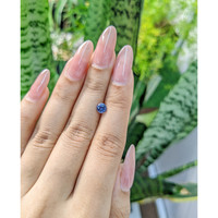 0.67 Ct. Blue Sapphire from Ceylon (Sri Lanka) Life Style