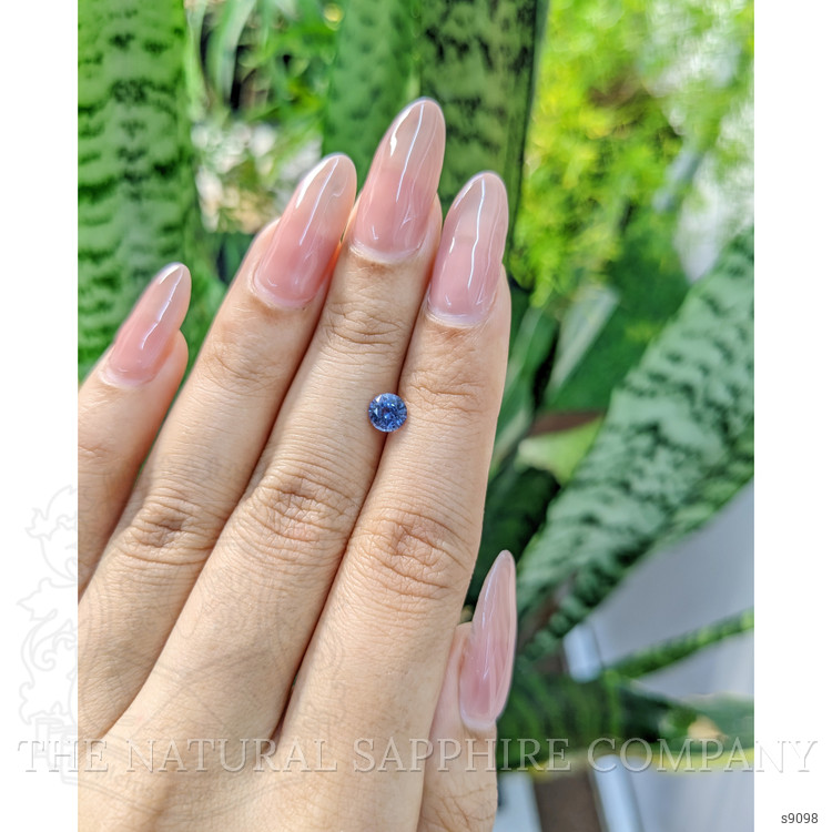 0.67 Ct. Blue Sapphire from Ceylon (Sri Lanka)