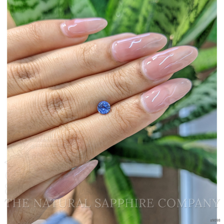 0.67 Ct. Blue Sapphire from Ceylon (Sri Lanka)