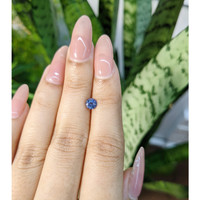 0.73 Ct. Blue Sapphire from Ceylon (Sri Lanka) Life Style