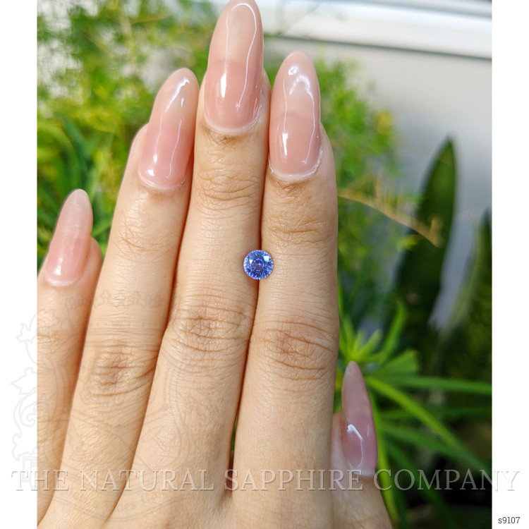 0.57 Ct. Blue Sapphire from Ceylon (Sri Lanka)