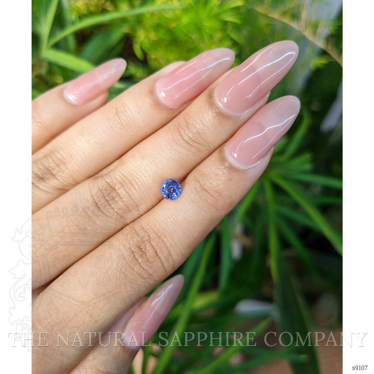 0.57 Ct. Blue Sapphire from Ceylon (Sri Lanka)
