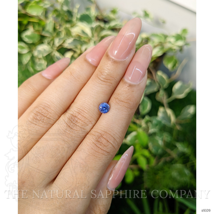0.86 Ct. Blue Sapphire from Ceylon (Sri Lanka)