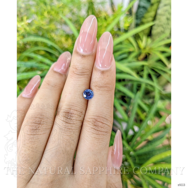 0.94 Ct. Blue Sapphire from Ceylon (Sri Lanka)