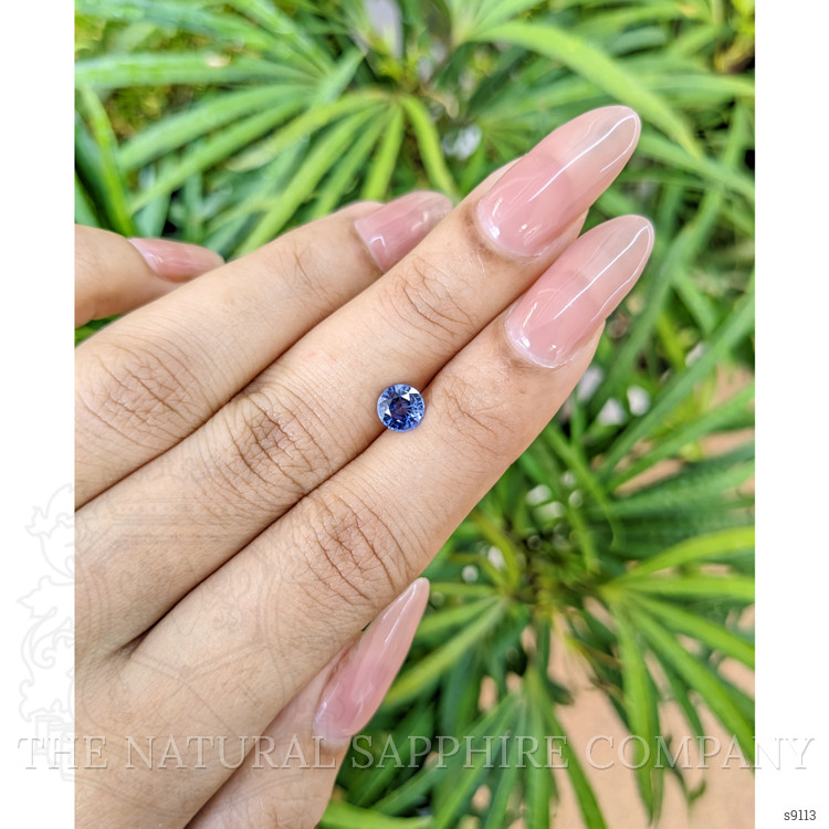 0.94 Ct. Blue Sapphire from Ceylon (Sri Lanka)