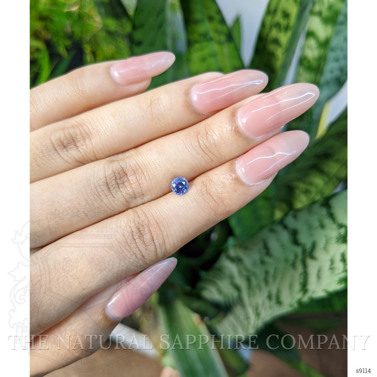 0.70 Ct. Blue Sapphire from Ceylon (Sri Lanka)