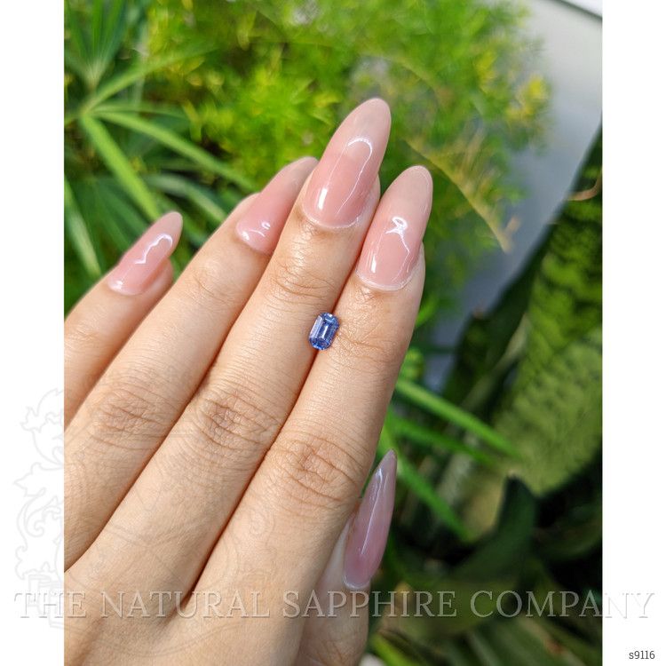 0.60 Ct. Blue Sapphire from Ceylon (Sri Lanka)