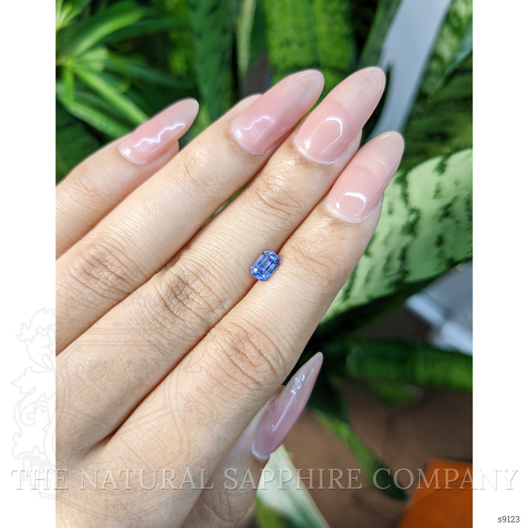 0.78 Ct. Blue Sapphire from Ceylon (Sri Lanka)