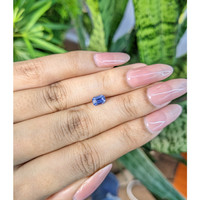 0.78 Ct. Blue Sapphire from Ceylon (Sri Lanka) Life Style