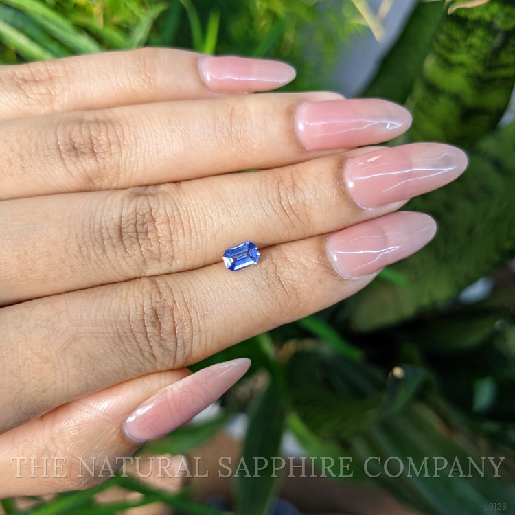 0.61 Ct. Blue Sapphire from Ceylon (Sri Lanka)