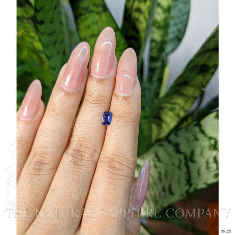 0.54 Ct. Blue Sapphire from Ceylon (Sri Lanka)