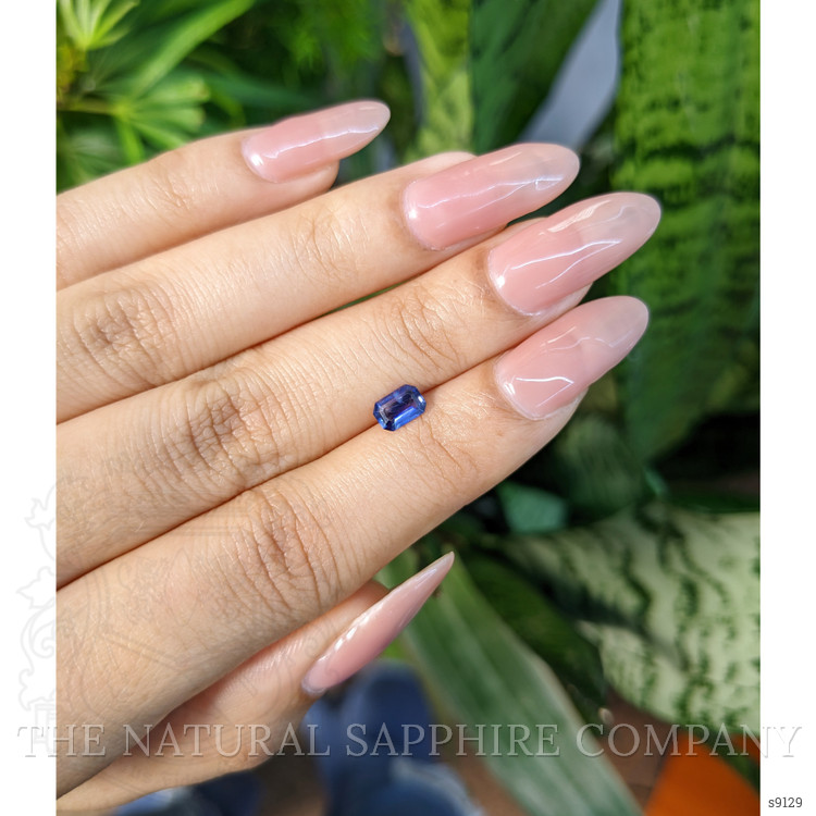 0.54 Ct. Blue Sapphire from Ceylon (Sri Lanka)