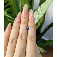 0.63 Ct. Blue Sapphire from Ceylon (Sri Lanka) Life Style