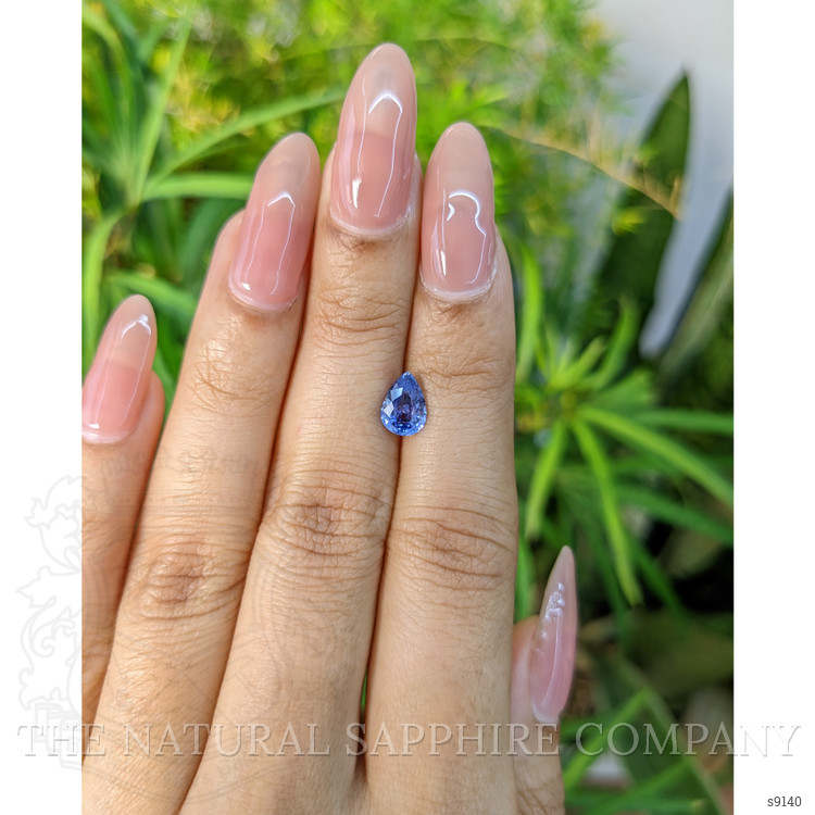 1.23 Ct. Blue Sapphire from Ceylon (Sri Lanka)