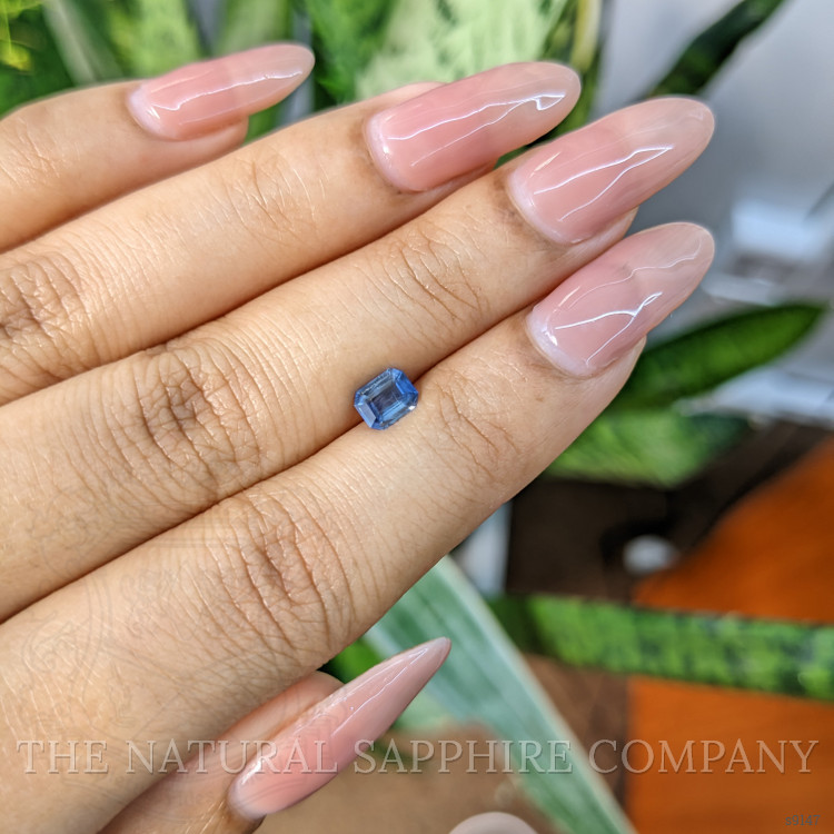 0.61 Ct. Blue Sapphire from Madagascar