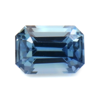 0.67 Ct. Greenish Blue Sapphire from Madagascar Video