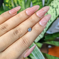 0.69 Ct. Sapphire from Madagascar Life Style