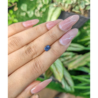 1.04 Ct. Blue Sapphire from Madagascar Life Style