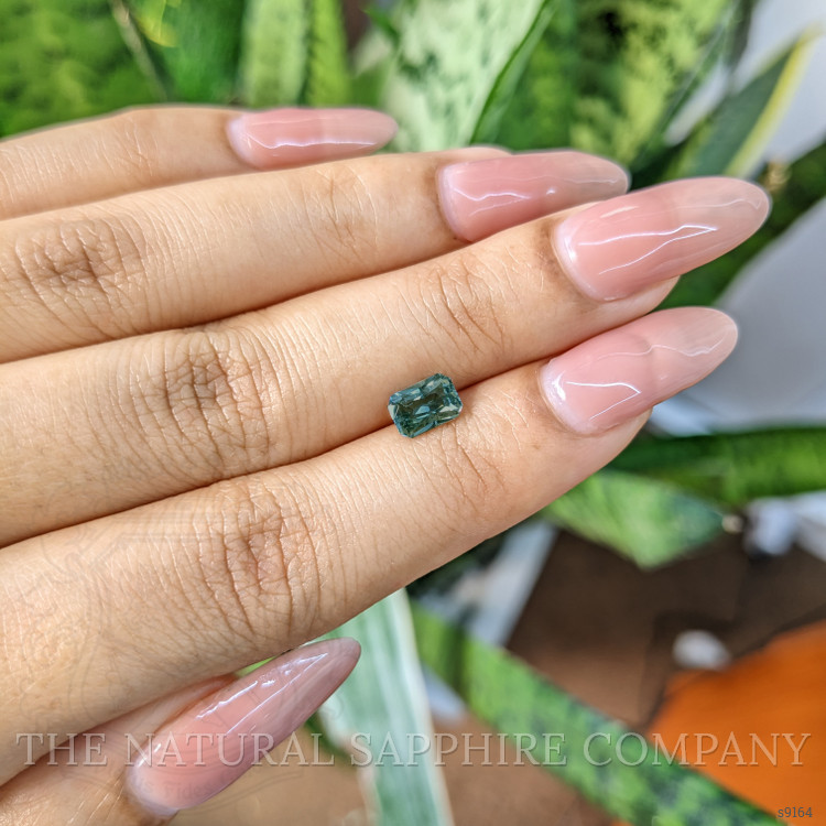 1.02 Ct. Bluish Green Sapphire from Madagascar