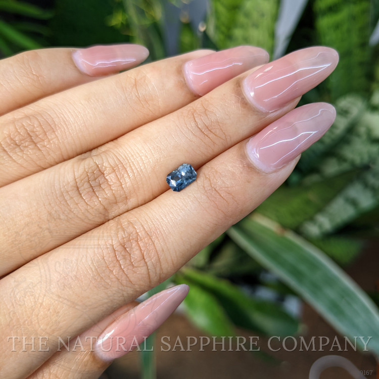 1.03 Ct. Greenish Blue Sapphire from Madagascar