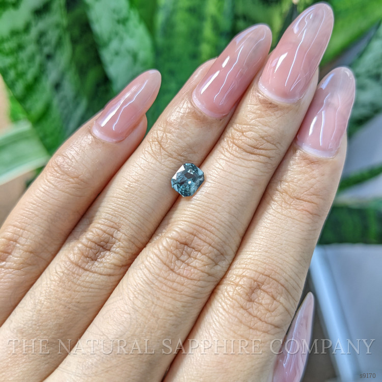 1.09 Ct. Bluish Green Sapphire from Madagascar
