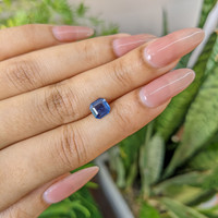 1.29 Ct. Sapphire from Madagascar Life Style
