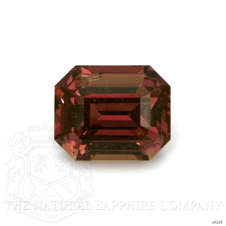 2.58 Ct. Orangish Brown Sapphire from Ceylon (Sri Lanka)