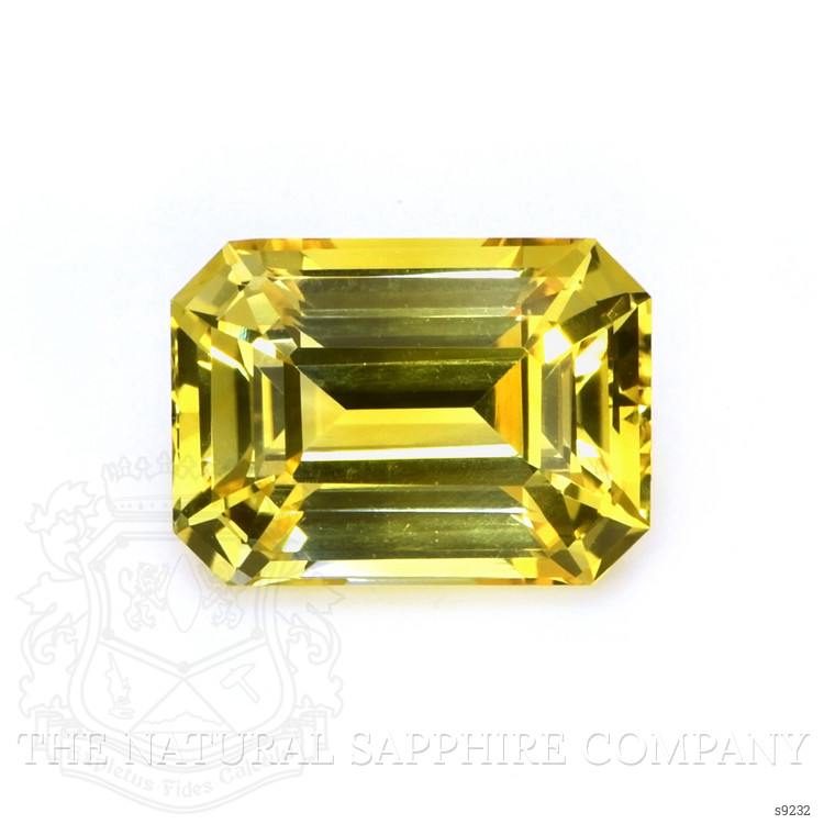 8.04 Ct. Yellow Sapphire from Ceylon (Sri Lanka)