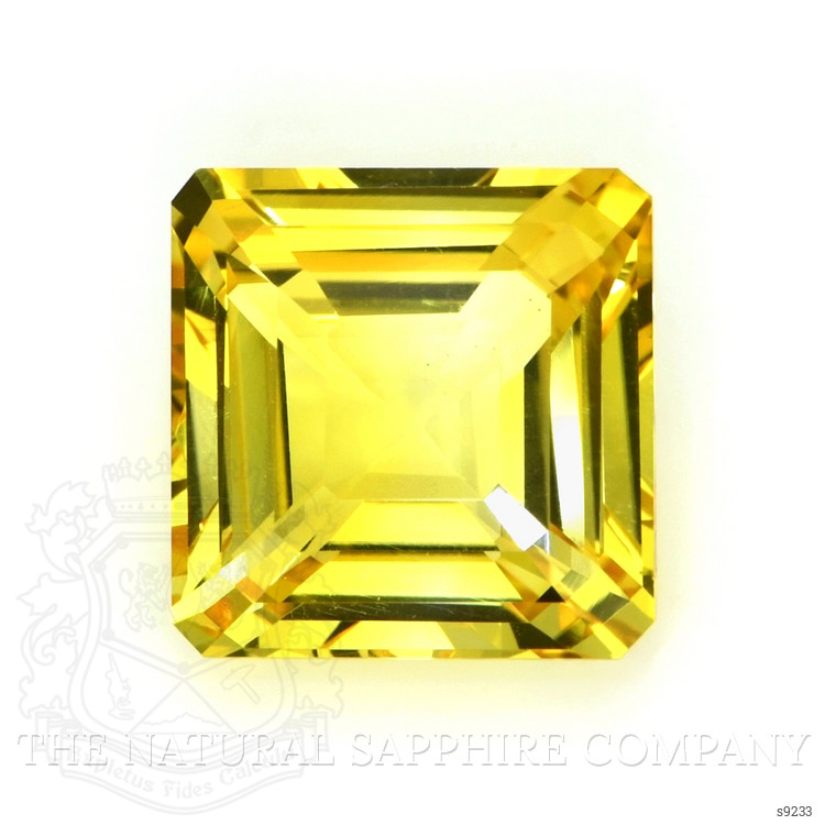 8.67 Ct. Yellow Sapphire from Ceylon (Sri Lanka)