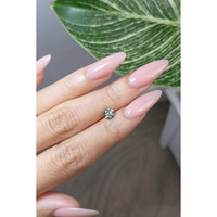 0.87 Ct. Bluish Green Sapphire from Montana Life Style