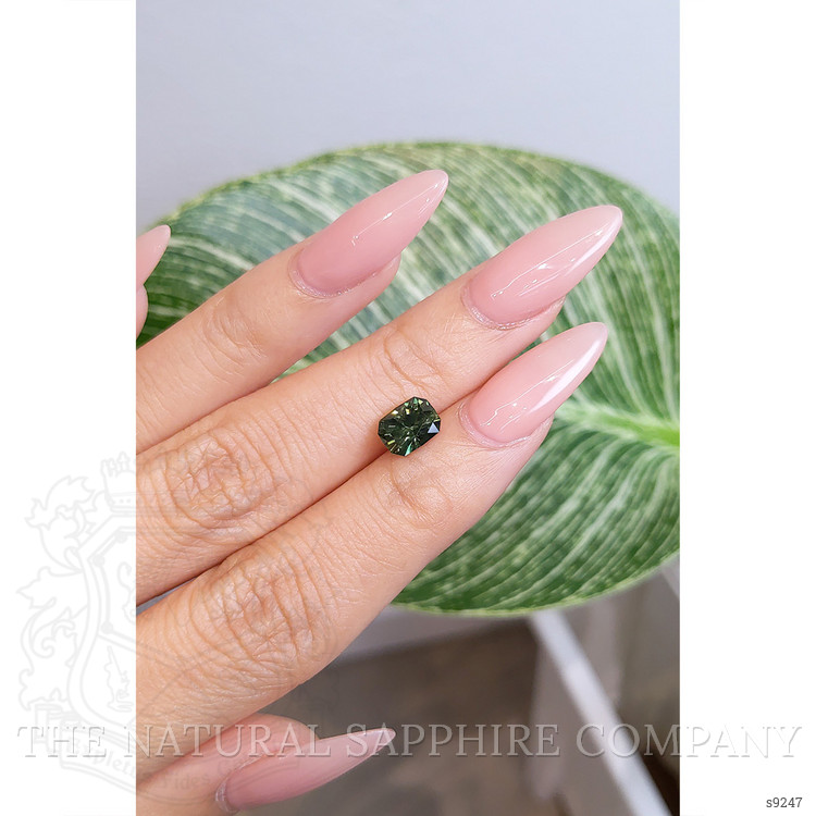 1.60 Ct. Yellowish Green Sapphire from Australia