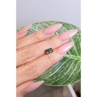 1.49 Ct. Bluish Green Sapphire from Australia Life Style