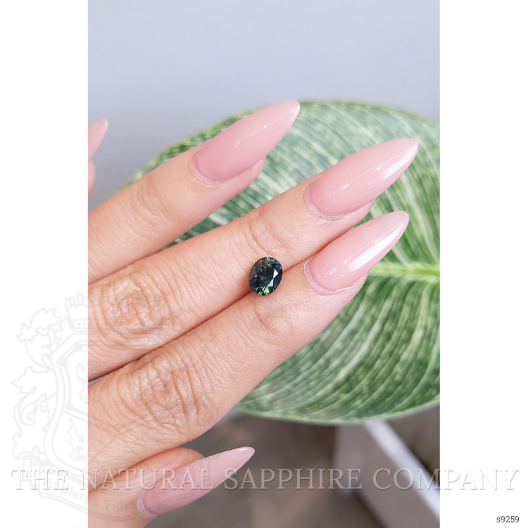 1.50 Ct. Greenish Blue Sapphire from Australia