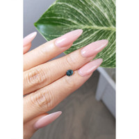 0.65 Ct. Bluish Green Sapphire from Montana Life Style