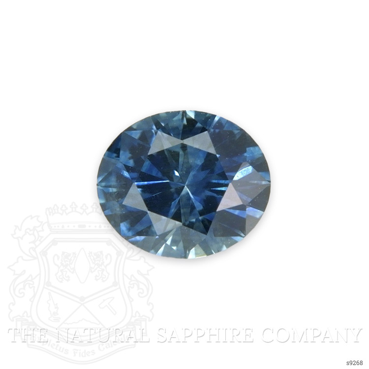 0.74 Ct. Greenish Blue Sapphire from Montana