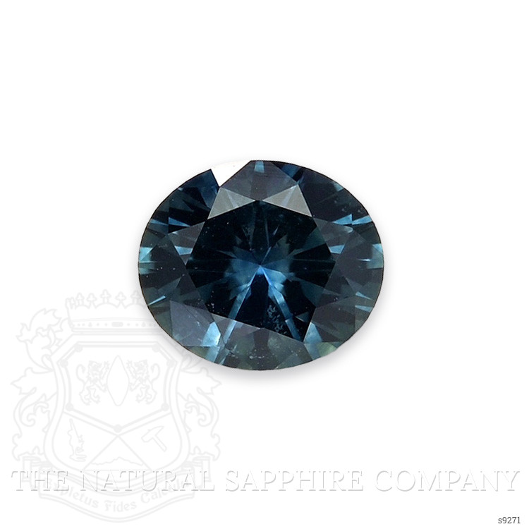 0.88 Ct. Greenish Blue Sapphire from Montana
