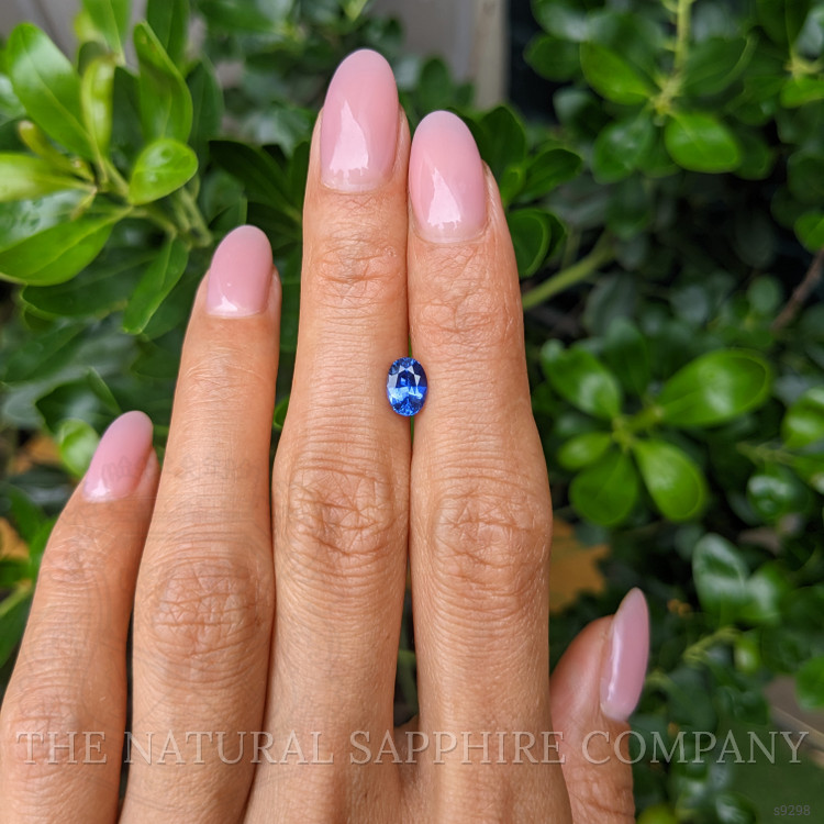 1.07 Ct. Blue Sapphire from Ceylon (Sri Lanka)