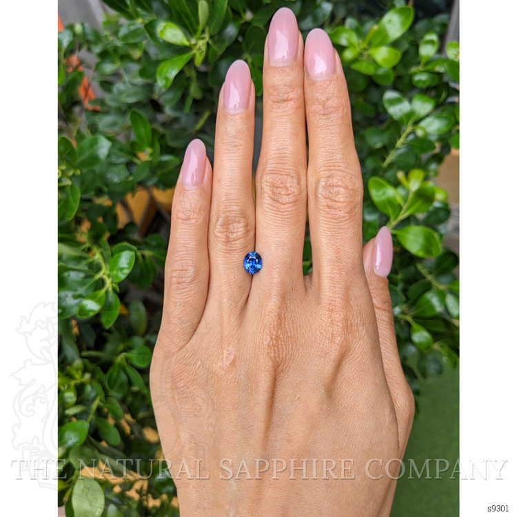 1.12 Ct. Blue Sapphire from Ceylon (Sri Lanka)