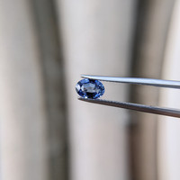 1.11 Ct. Blue Sapphire from Ceylon (Sri Lanka) Life Style